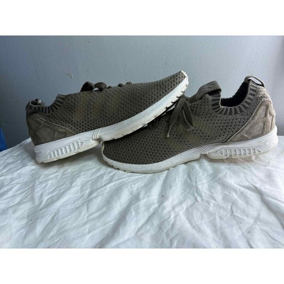 Adidas ZX Flux Torsion Sneaker Shoes Men's Size 12 Green Knit Casual Run Active - Picture 6 of 6